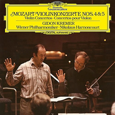 Mozart / Kremer / Wiener Philharmoniker / Harnocou: Violin Concertos No 4 & 5 (Vinyl LP)
