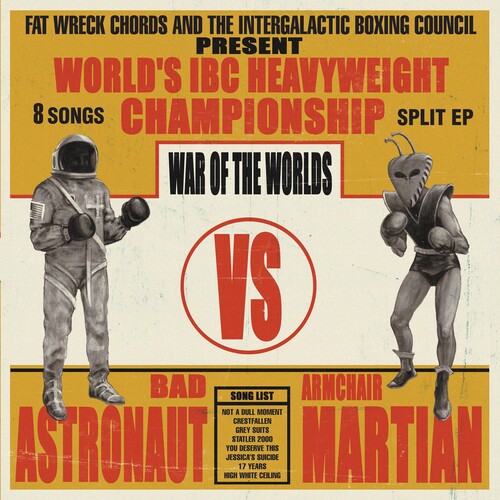 War Of The Worldsby Bad Astronaut / Armchair Martian (Vinyl Record)