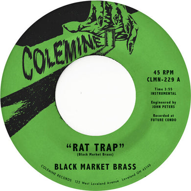 Rat Trap / Chop Bop - Purple Swirlby Black Market Brass (Vinyl Record)