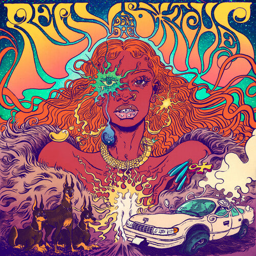 REAL B-TCHES DON'T DIE! - Neon Violetby Faux, Kari (Vinyl Record)