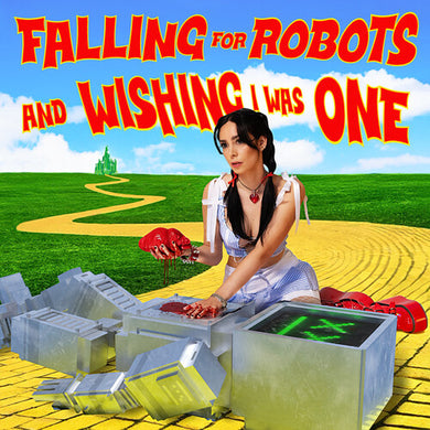 Falling for Robots & Wishing I Was One - Emerald Greenby Lolo (Vinyl Record)