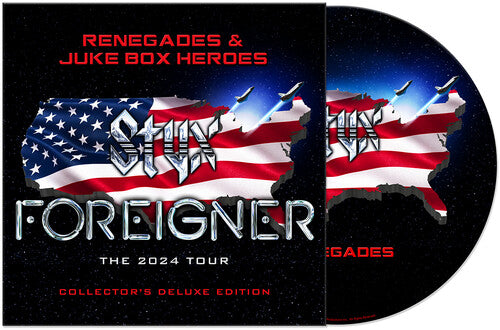 Renegades & Juke Box Heroesby Styx & Foreigner (Vinyl Record)