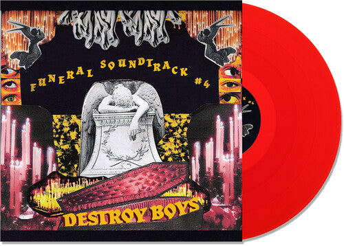 Funeral Soundtrack #4 - Transparent Redby Destroy Boys (Vinyl Record)