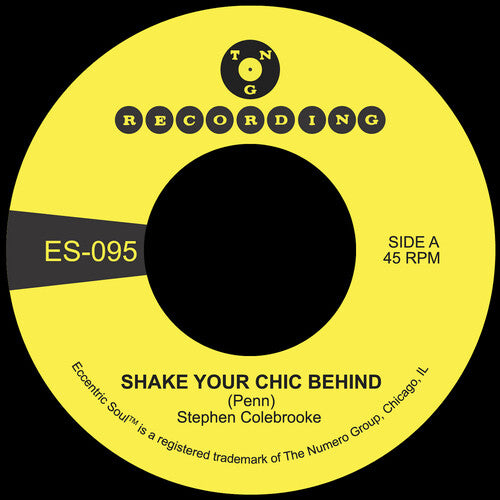 Shake Your Chic Behind B/W Stay Away From Musicby Colebrooke, Stephen (Vinyl Record)