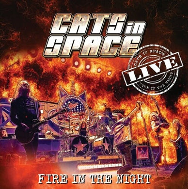 Fire In The Night: Live - Red Vinylby Cats in Space (Vinyl Record)