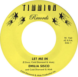 Let Me inby Cold Diamond & Mink / Sisco, Emilia (Vinyl Record)