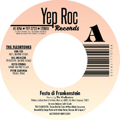 Festa Di Frankenstein / The Dedication Songby Fleshtones (Vinyl Record)