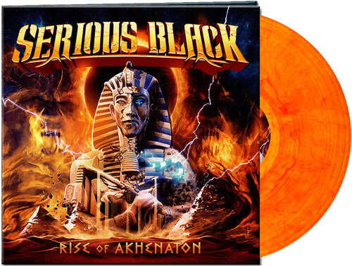 Rise of Akhenaton - Red/Orange Marbledby Serious Black (Vinyl Record)