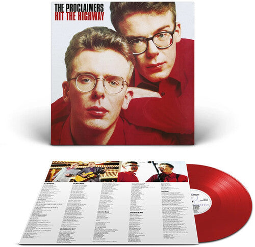 Hit the Highway - Red Vinylby Proclaimers (Vinyl Record)