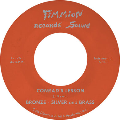 Conrad's Lessonby Bronze Silver & Brass (Vinyl Record)
