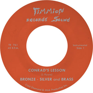 Conrad's Lessonby Bronze Silver & Brass (Vinyl Record)