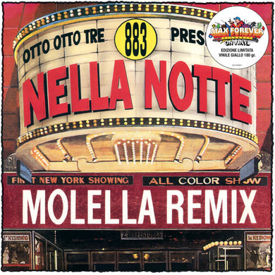Nella Notte - 180-Gram Blue Colored Vinylby 883 (Vinyl Record)
