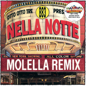 Nella Notte - 180-Gram Blue Colored Vinylby 883 (Vinyl Record)