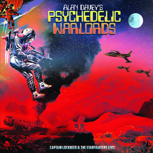 Captain Lockheed and the Starfighters Live! - Yellowby Alan Davey's Psychedelic Warlords (Vinyl Record)