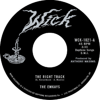 The Right Track / Make it Trueby Emkays (Vinyl Record)