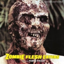 Zombie Flesh Eaters / O.S.T.: Zombie Flesh Eaters (Original Soundtrack) (Vinyl LP). Vinyl LP pressing. At last but not least... After 2 years of absence from our catalogue we are glad to reveal we are releasing a new edition of Fabio Frizzi's fans most beloved horror score, Zombi 2, with the American title of Zombie Flesh Eaters.. 