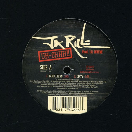 Ja Rule: Uh-Ohhhhh! (12-Inch Single)