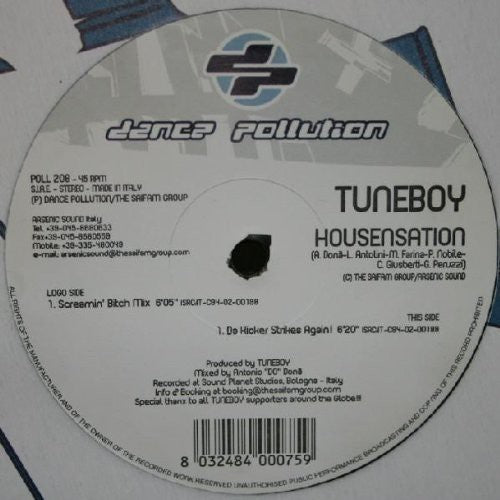 Tuneboy: Housesensation (12-Inch Single)