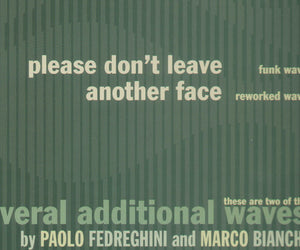 Fedreghini, Paolo / Bianchi, Marco: Several Additional Waves (Vinyl LP)