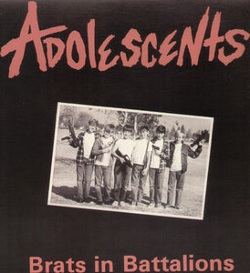 Adolescents: Brats in Battalions (Vinyl LP)