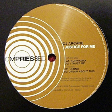 DJ Arcane: Justice for Me (12-Inch Single)