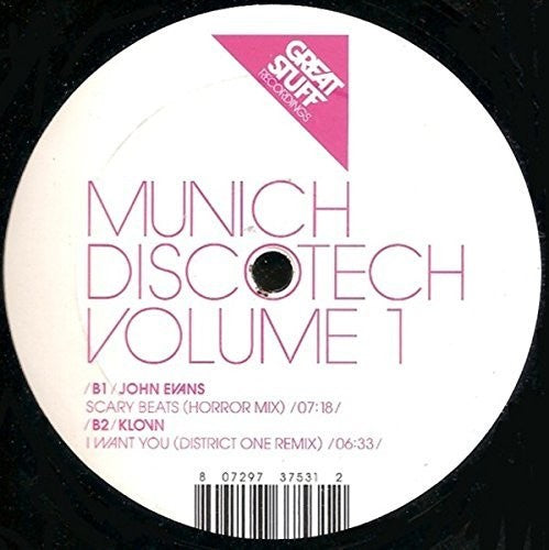 Munich Disco Tech 1: Munich Disco Tech 1 (12-Inch Single)