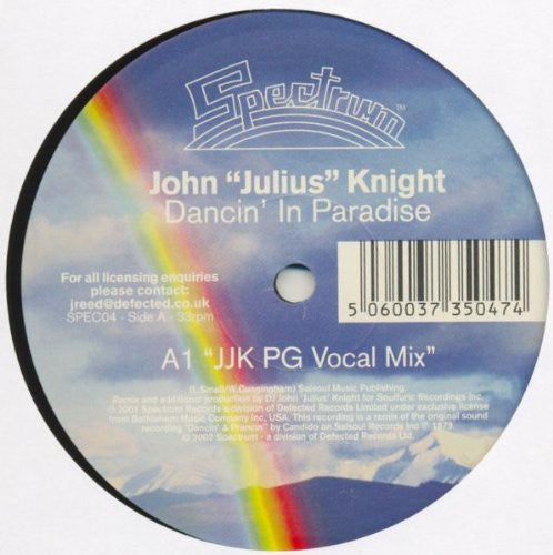 John Knight Julius: Dancin in Paradise (12-Inch Single)
