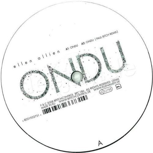 Allien, Ellen: Ondu (12-Inch Single)