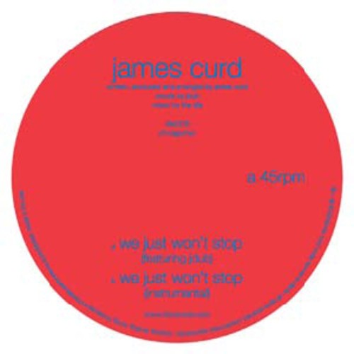 Curd, James: We Just Won't Stop (Vinyl LP)