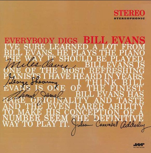Evans, Bill: Everybody Digs Bill Evans (Vinyl LP)