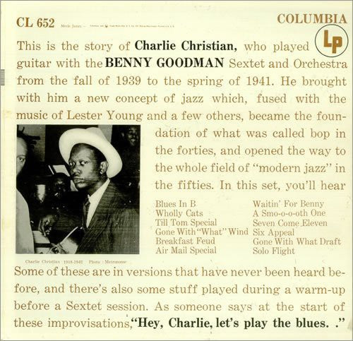 Charlie Christian: With the Benny Goodman Sextet (Vinyl LP)