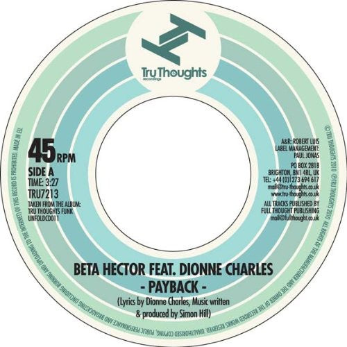 Beta Hector / Charles, Dionne: Payback (7-Inch Single)