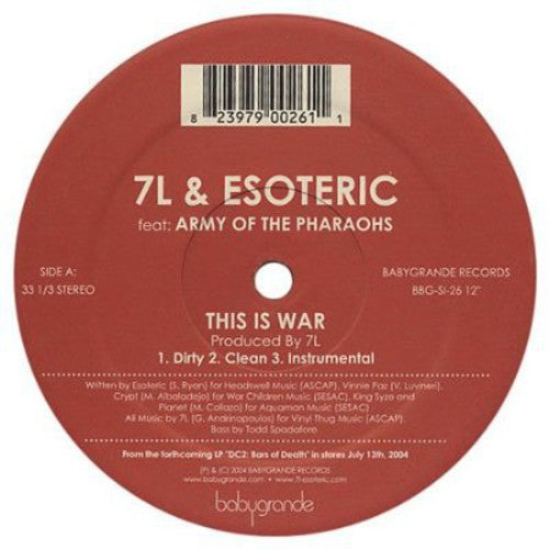 7L & Esoteric: This Is War (12-Inch Single)