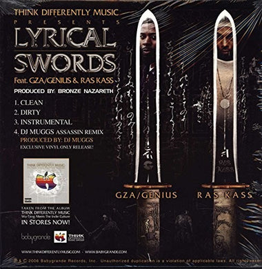Gza & Ras Kass: Lyrical Swords (12-Inch Single)