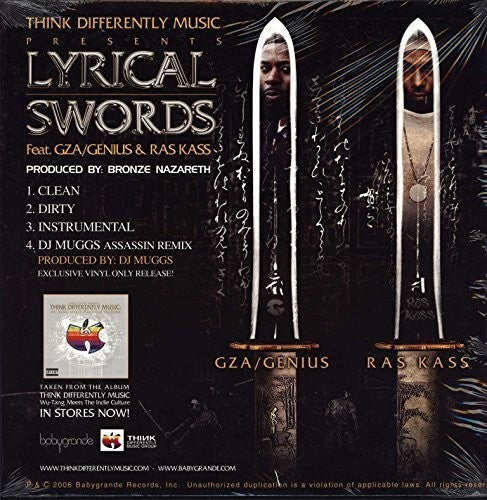 Gza & Ras Kass: Lyrical Swords (12-Inch Single)