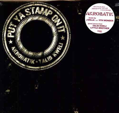 Akrobatik: Put Ya Stamp on It (12-Inch Single)