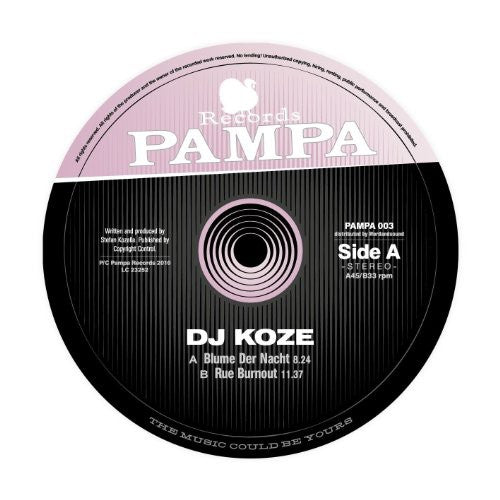 DJ Koze: Rue Burnout (12-Inch Single)
