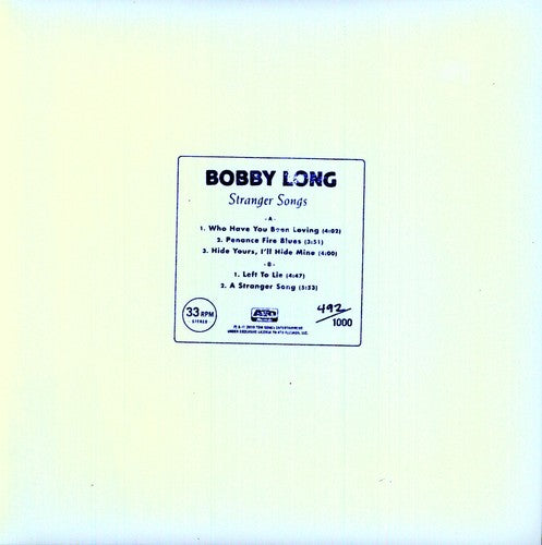 Long, Bobby: Stranger Songs (10) (12-Inch Single)