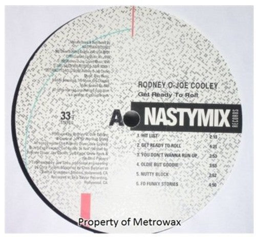 Rodney O & Joe Cooley: Get Ready to Roll (12-Inch Single)
