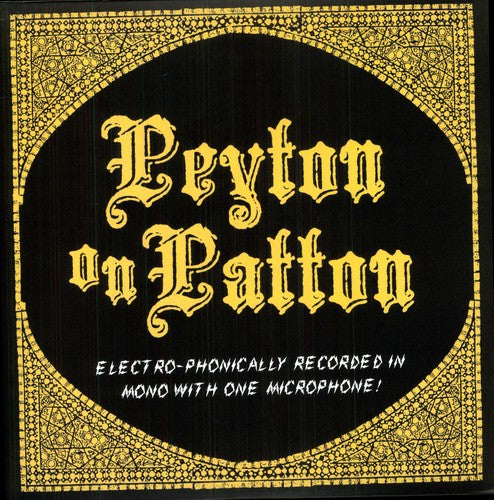 The Reverend Peyton's Big Damn Band: Peyton on Patton (Vinyl LP)