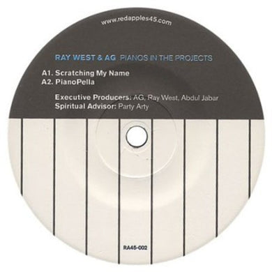 A.G. of Ditc & Ray West: Pianos in the Projects (7-Inch Single)