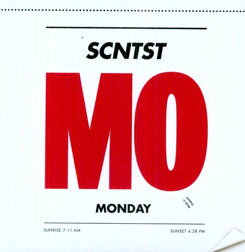 Scntst: Monday (12-Inch Single)