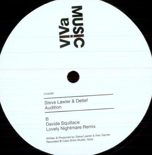 Lawler, Steve & Detlef: Audition (12-Inch Single)