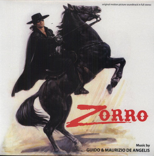 Guido Deangelis: Zorro (Original Motion Picture Soundtrack) (Vinyl LP)