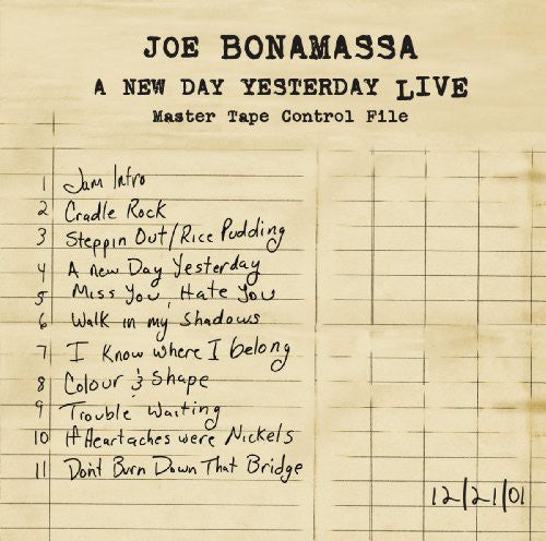 Joe Bonamassa: New Day Yesterday: Live (Vinyl LP)