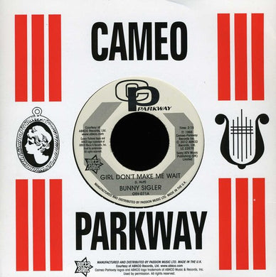 Sigler, Bunny: Girl Don't Make Me Wait/Follow Your Heart (7-Inch Single)