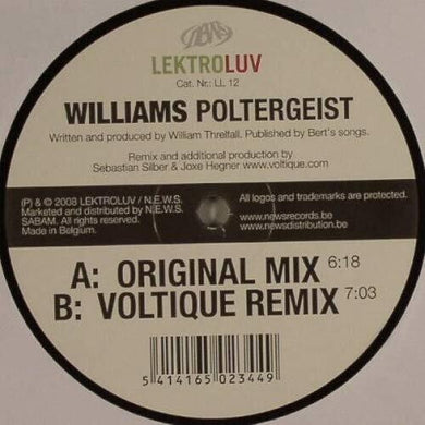 Williams: Poltergeist (12-Inch Single)