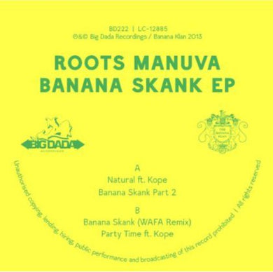 Roots Manuva: Banana Skank (12-Inch Single)