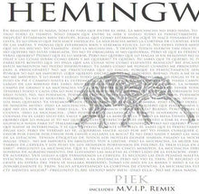 Piek: Hemingway (12-Inch Single)