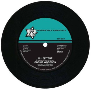 Woodson, Cookie: I'll Be True (7-Inch Single)